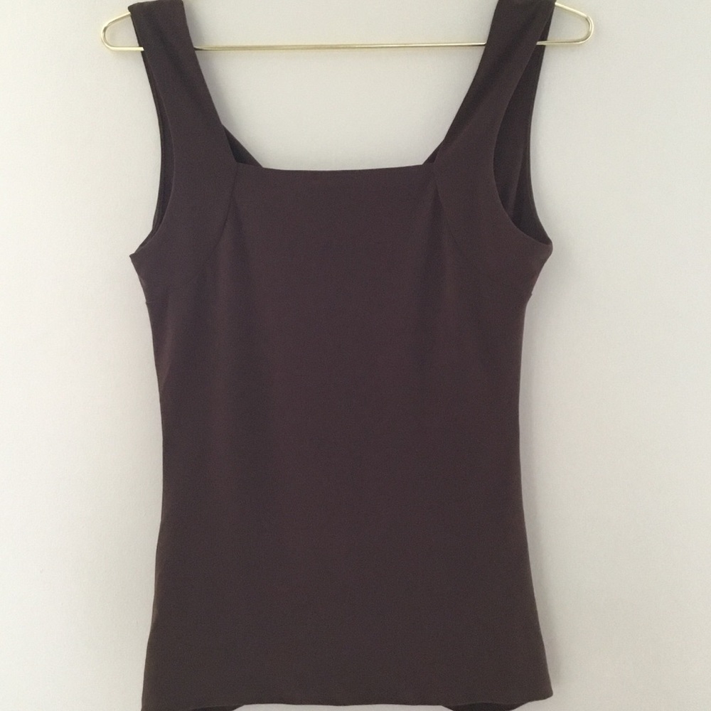 ✨Cache Sleeveless Brown Top✨ - Picture 9 of 9